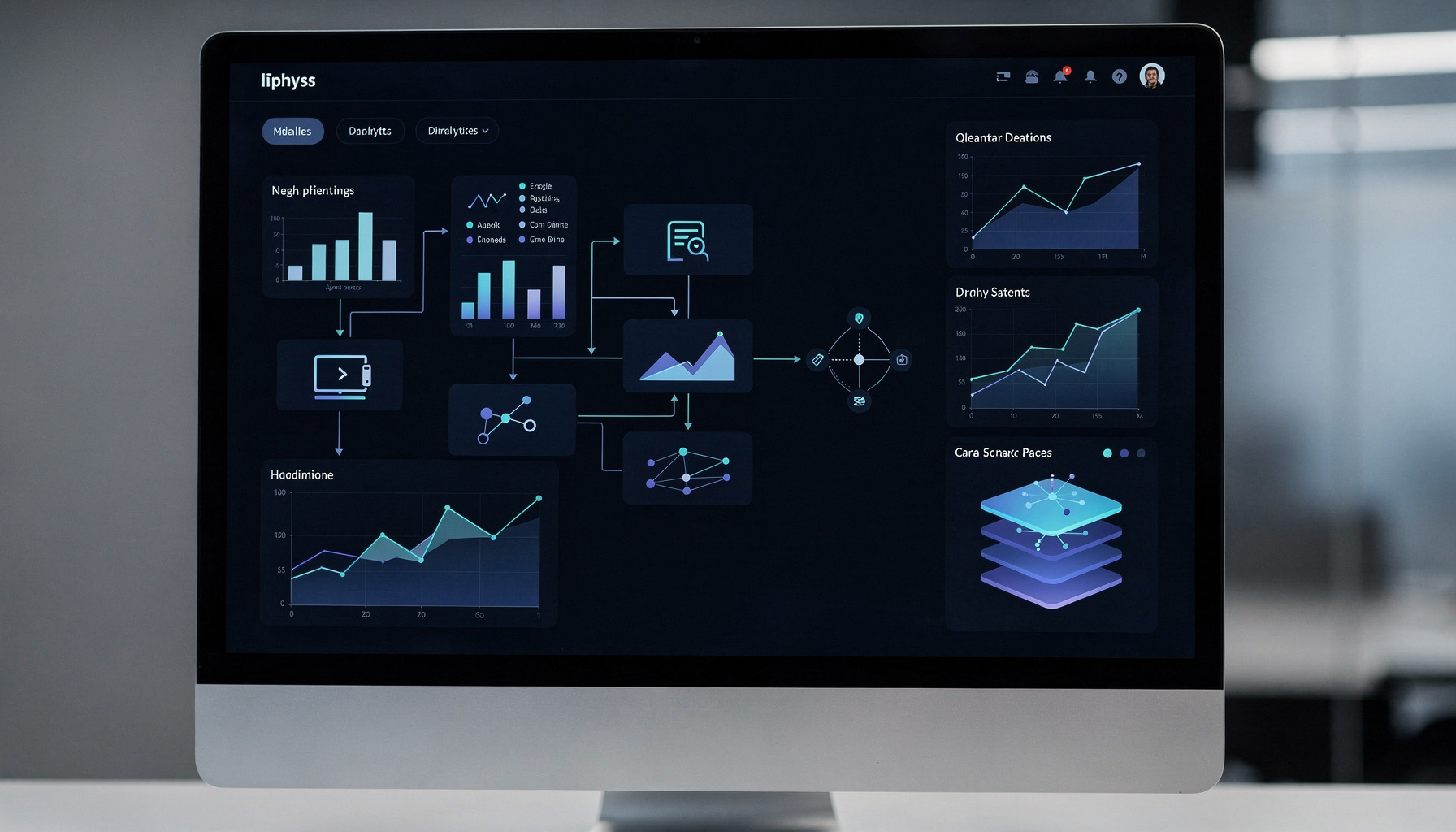 Data voorbereiding voor AI implementatie: gestructureerde datapipeline op analytisch dashboard