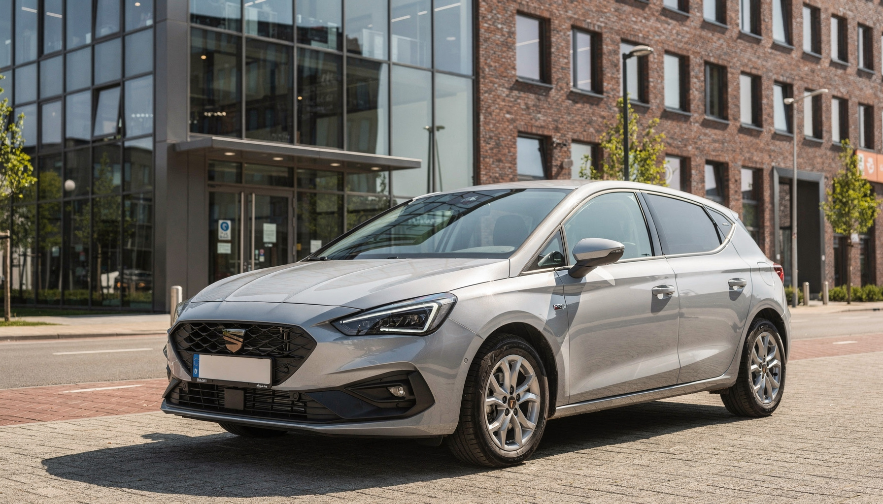 Premium auto private lease zakelijk vergelijken - representatieve leaseauto voor een kantoor