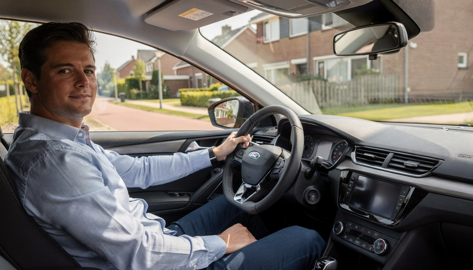 Bestuurder rijdt zorgeloos in private lease auto inclusief verzekering en wegenbelasting